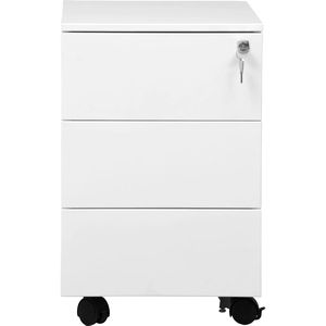 Produktbild für Rollcontainer G-Office MPS/PM.3, aus Metall, weiß