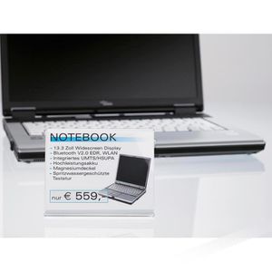 Produktbild für Tischaufsteller Sigel PA103, A8 quer