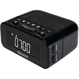 Produktbild für Radiowecker Albrecht DR 451, schwarz