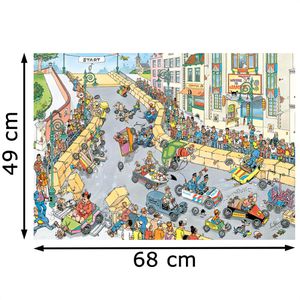 Produktbild für Puzzle Jumbo Jan van Haasteren Seifenkistenrennen