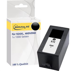 Tinte Böttcher-AG Premium für HP 924, 4K0V0NE, schwarz