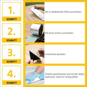 Produktbild für Dichtungsband Sika MultiSeal BT, 428294, Alu-Butylband