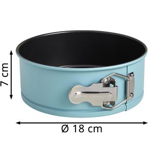 Produktbild für Backform wenco 555432 Mini-Backform, mit Flachboden, aus Stahl