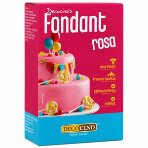 Produktbild für Fondant Decocino Roll-, Dekor- &amp; Modellierfondant, reißfest