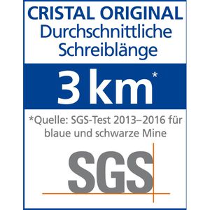 Produktbild für Kugelschreiber Bic Cristal Original, 516353