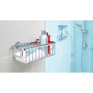 Produktbild für Duschablage Tesa Aluxx 40201, verchromt
