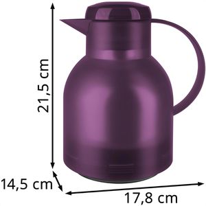 Produktbild für Thermoskanne Emsa Samba, Quick Press, Kunststoff