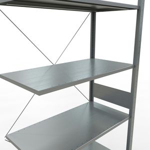 Produktbild für Anbauregal Schulte 12757, 7 Metallböden