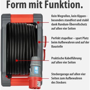 Produktbild für Kabeltrommel Brennenstuhl Professional KD3200, für außen IP44