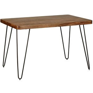 Esstisch Wohnling WL1.501, Sheesham-Massivholz