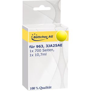 Produktbild für Tinte Böttcher-AG Premium für HP 963, 3JA25AE, gelb