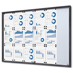 Produktbild für Schaukasten Showdown-Displays anthrazit, B1, innen