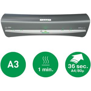 Produktbild für Laminiergerät Leitz 72530084 iLAM Office, mit 2 Rollen, A3