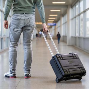 Produktbild für Transportkoffer Böttcher-AG Xcase, abschließbar, Kunststoff