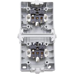 Produktbild für Steckdose Kopp Nautic, IP44, Aufputz