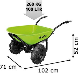 Produktbild für Schubkarre Zipper ZI-EWB260, Tragkraft 260 kg