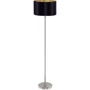 Produktbild für Stehlampe Eglo Maserlo, silber, 151 cm