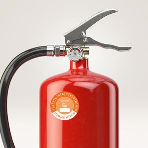 Produktbild für Prüfplaketten Zweckform 6985, Geprüft gem. VDE