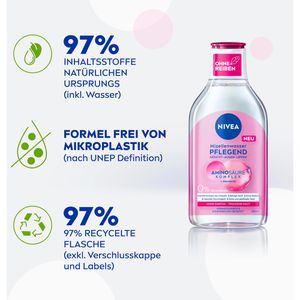 Produktbild für Mizellenwasser Nivea Pflegend, parfümfrei