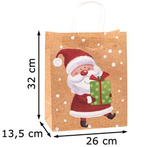 Produktbild für Geschenktüte TSI 88316 Weihnachten Serie 1 Öko
