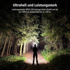 Produktbild für Stirnlampe Lepro LE LED, mit Batterie