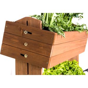 Produktbild für Hochbeet hecht-international Cube 4, aus Holz