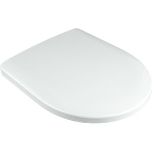 Produktbild für WC-Sitz Geberit Renova EasyMount 573015000, D-Form, Duroplast