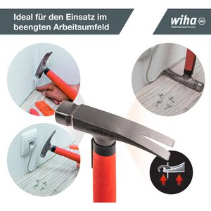 Produktbild für Klauenhammer Wiha 42071, SB 846300E