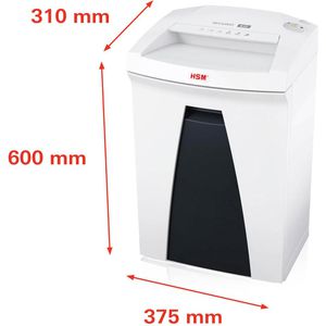 Produktbild für Aktenvernichter HSM Securio B22, 1831121, weiß
