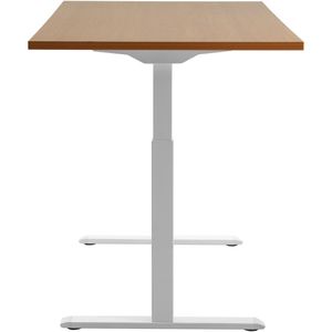 Produktbild für Schreibtisch Topstar E-Table, buche / weiß