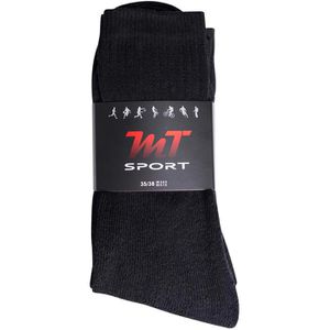 Produktbild für Socken MT-Sport Midi, schwarz, 8 Paar