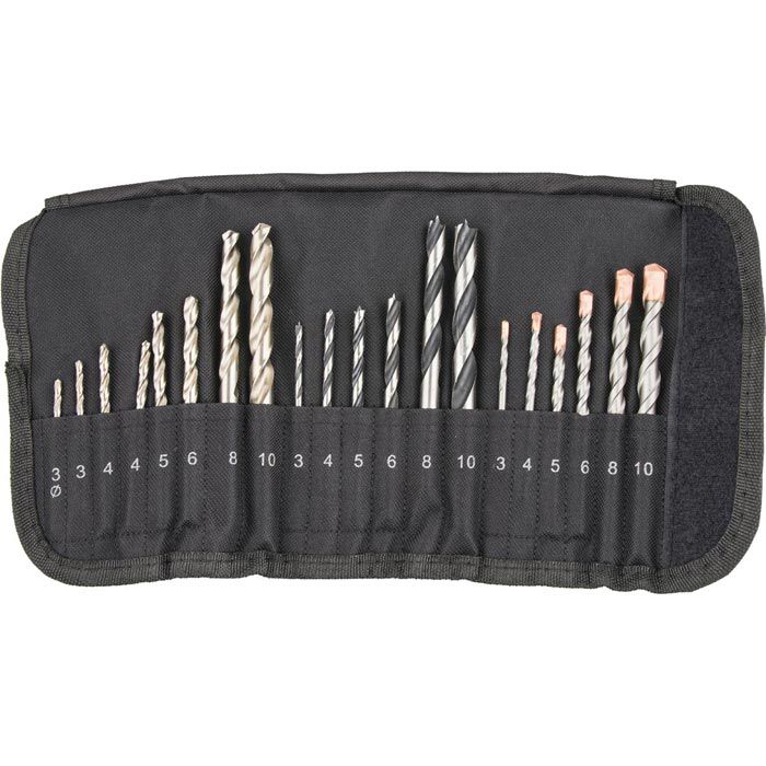 Metabo Bohrer Bohrersortiment 626729000, 20-teiliges Set, Metall 