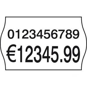 Preisetiketten Böttcher-AG weiß, 26 x 16 mm