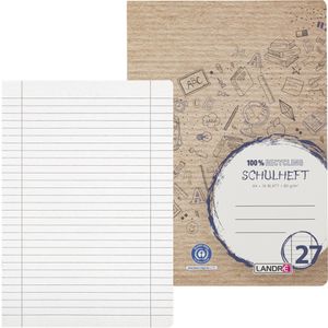 Schulheft Landre 100050217, Recycling, A4