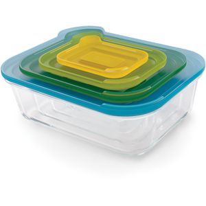 Produktbild für Frischhaltedose JosephJoseph Nest 81060, aus Glas