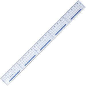 Produktbild für Schneidelineal Rumold 665/50, 50 cm