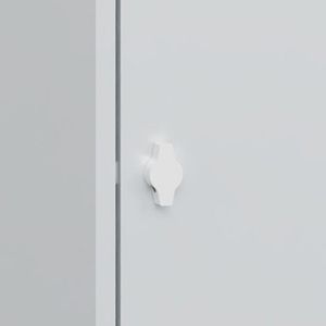 Produktbild für Spind CP-Möbel Basis PLUS, lichtgrau