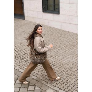 Produktbild für Umhängetasche Reisenthel Moonbag, Polyester, leo fake fur