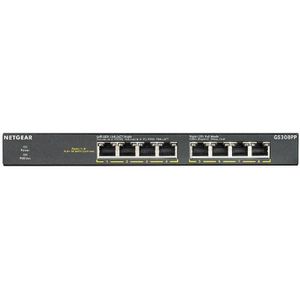 Produktbild für Switch Netgear SOHO Gigabit, GS308PP-100EUS, unmanaged