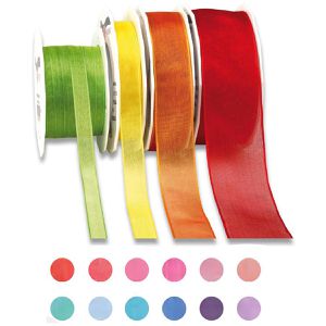 Produktbild für Geschenkband Präsent Four Seasons, gelb