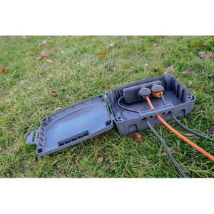 Produktbild für Kabelbox Brennenstuhl Wetterschutz-Box, Kunstoff