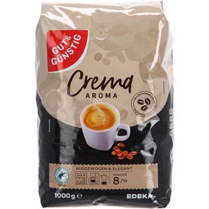 Kaffee Gut&Günstig Crema Aroma