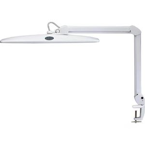 Schreibtischlampe Maul Maulwork, weiß, LED, dimmbar