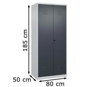 Produktbild für Mehrzweckschrank CP-Möbel Classic Plus abschließbar, anthrazit