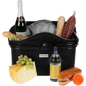 Produktbild für Einkaufskorb anndora TW-1402-A2 BLACK Thermo, schwarz