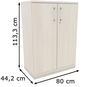 Produktbild für Aktenschrank fm-Büromöbel endless, aus Holz