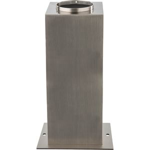 Produktbild für Wegeleuchte SLV Square Pole 60, silber, mit 230 V Netzstrom