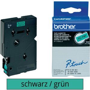 Produktbild für Schriftband Brother TC-791, 9mm