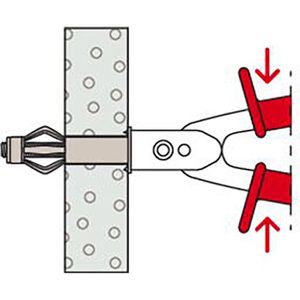Produktbild für Dübel Fischer 519770, HM 4 x 45 S