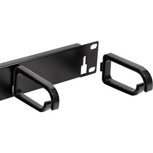 Produktbild für Rangierpanel LogiLink ACT106, Metall, schwarz